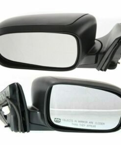 Power Mirror Set Of 2 for 2003-2007 Honda Accord Heated Primed Left And Right