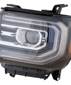 Headlight LED left side w/o bulb for 2016-2018 GMC Sierra 1500