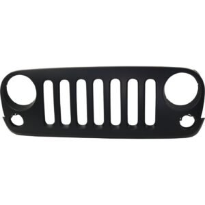 New Grille CH1200313C paintable plastic CAPA for 2007-2017 Jeep Wrangler
