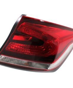 Tail Light halogen right CAPA for 13-15 Honda Civic EX, EX-L, LX Sedan 4-Door