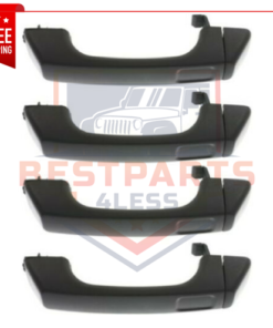 NEW Set of 4 Front & Rear Exterior Door Handles for 2006-2010 Hummer H3 / H3T