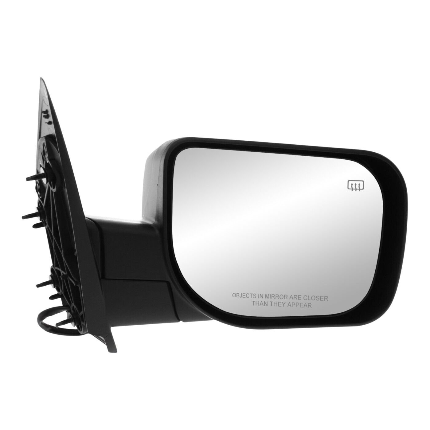 Kool Vue NS56ER Mirror Power Glass Right Side for 2004-2010 Nissan Titan LE, XE