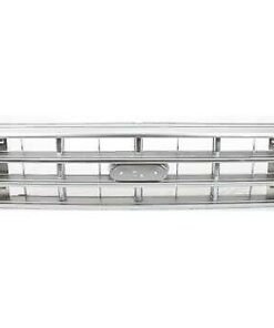 New Grille Assembly silver plastic for 1989-1991 Ford F-150 F-250 F-350