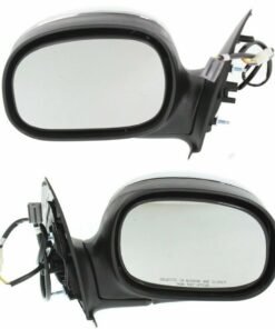 Power Mirror Set Of 2 for 1997-2003 Ford F-150 Chrome Left And Right Manual Fold