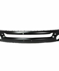 Front Bumper, Painted Black Steel for 2002-2009 Dodge Ram 1500 / 03-09 Ram 2500