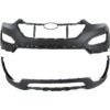 Front Bumper Covers set of 2 pc CAPA upper for 2013-2016 Hyundai Santa Fe Sport