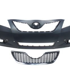 Front Bumper Covers & Grille set of 2 pieces for 2007-2009 Toyota Camry US Built
