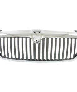 Grille chrome shell w/ black insert plastic for 2003-2006 Lincoln Navigator Base