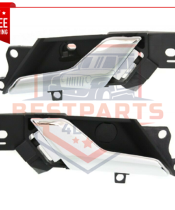 NEW Set of 2 Chrome Plastic Interior Door Handles for 2008-2010 Saturn Vue
