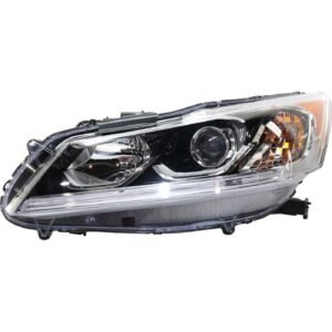 Headlight HO2502168C left side CAPA for 2016-2017 Honda Accord LX Sedan