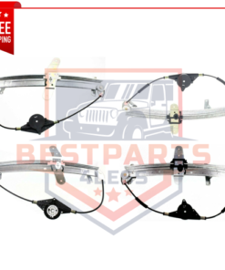 Power Window Regulator, Set of 4, Front & Rear for 01-04 Mercury Grand Marquis