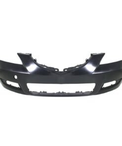 Front Bumper Cover for 2007-2009 Mazda 3 Sedan w/ fog lamp holes Primed CAPA