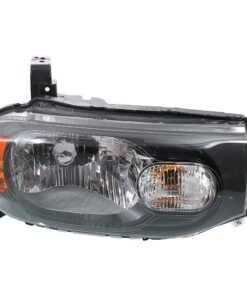 Headlight halogen right side CAPA for 2009-2014 Nissan Cube S, SL