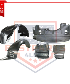 Front Engine Splash Shield Kit w/Fender Liners for 2007-2009 Nissan Altima Coupe