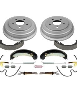Powerstop KOE15381DK Rear Brake Drum and Shoe Kits for 2006-2007 Chevrolet HHR