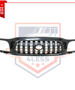 NEW Grille, Textured Black Plastic for 2001-2004 Toyota Tacoma