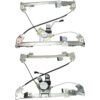 Set of 2 Rear Power Window Regulators for 2004-2008 Ford F-150 Crew Cab Pickup