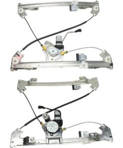 Set of 2 Rear Power Window Regulators for 2004-2008 Ford F-150 Crew Cab Pickup