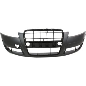 Front Bumper Cover primed w/ fog lamp holes for 2005-2008 Audi A6 Quattro
