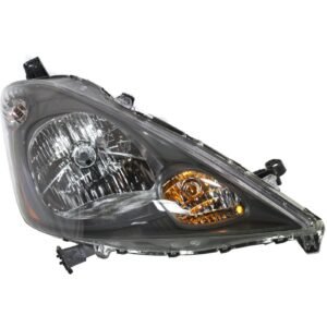 Headlight 33100TK6A01 halogen right side for 2009-2013 Honda Fit Base, DX, LX