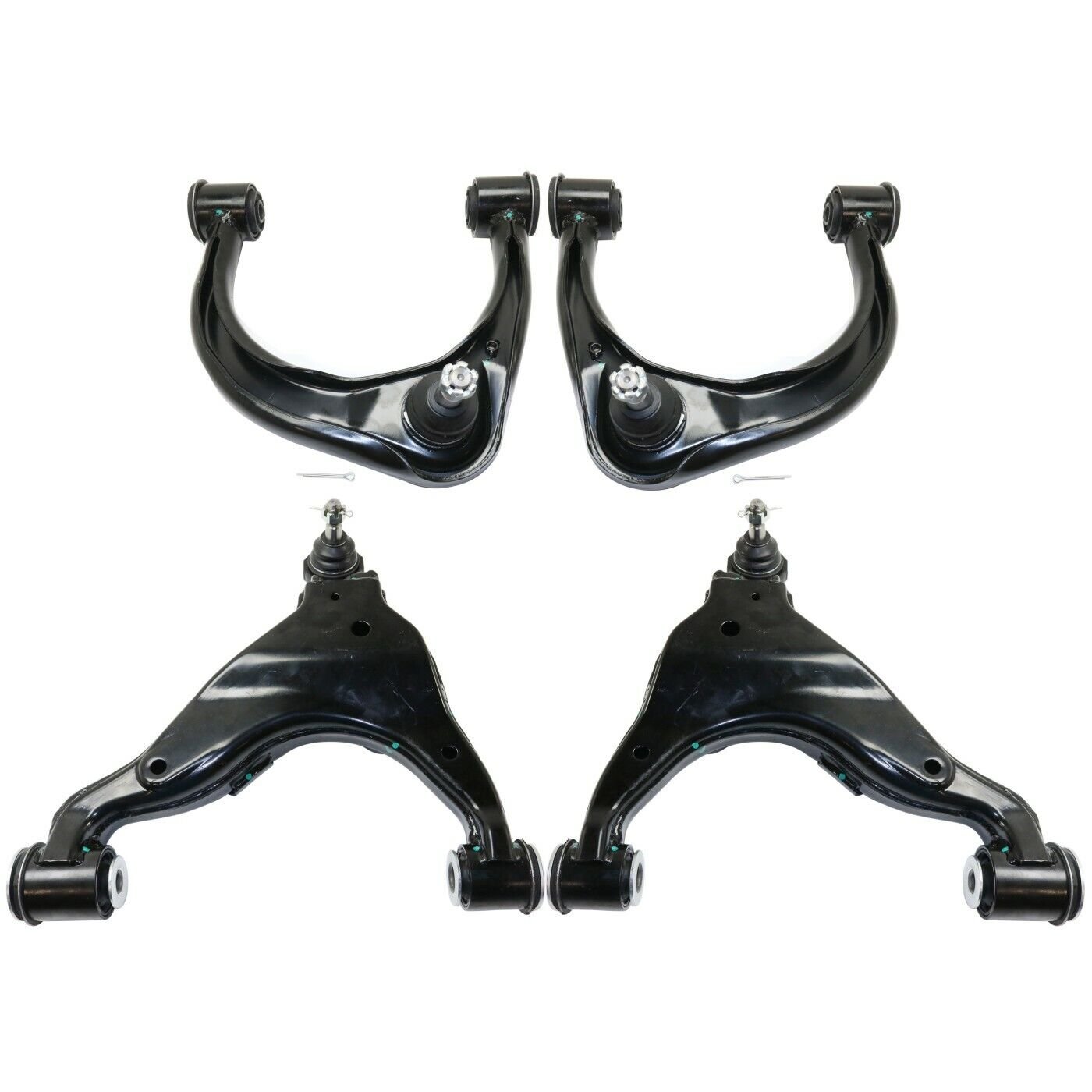 Front Upper & Lower Control Arm Kit with Ball Joint for 2005-2013 Toyota Tacoma