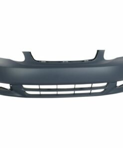 NEW Primered Front Bumper Cover Fascia for 2003-2004 Toyota Corolla CE/LE Sedan