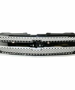 NEW Grille, Chrome Shell w/ Black Insert for 2007-2013 Chevrolet Silverado 1500