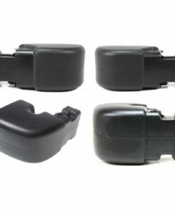 Front & Rear Bumper Ends, Driver & Passenger Side for 1997-2006 Jeep Wrangler TJ