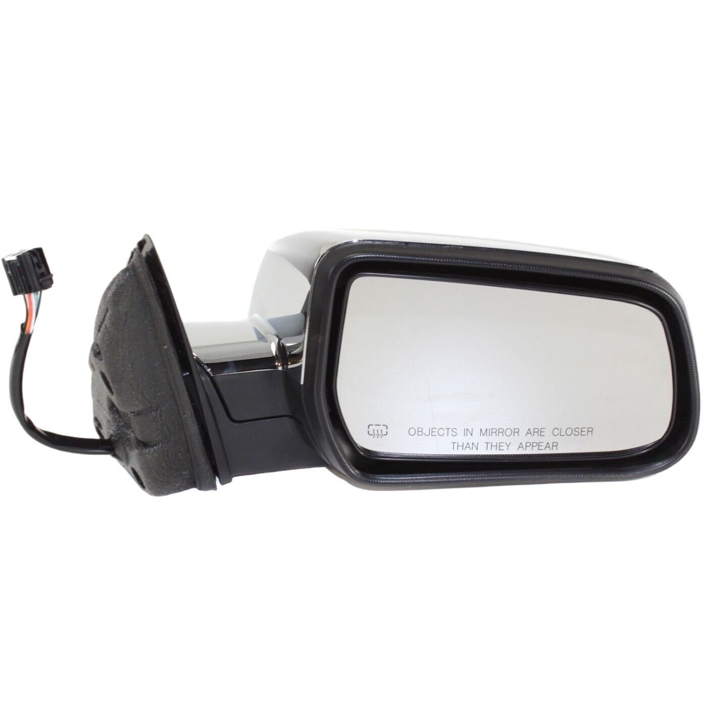Kool Vue CV112CR Mirror Power Glass Chrome Right Side for 2010-2014 GMC Terrain
