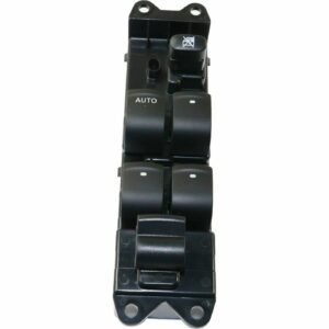 Power Window Switch, Front Driver Side, Black for 05-09 Subaru Legacy / OutBack