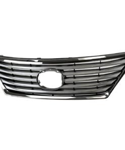 NEW Grille, Chrome Shell w/ Gray Insert Plastic for 2010-2012 Lexus LS460