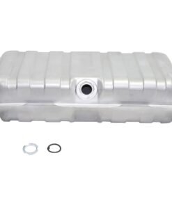JC Whitney REPC670156 Fuel Tank silver steel for 62-67 Chevrolet Chevy II Base