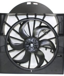 Radiator Cooling Fan w/ Blade Motor & Shroud for 05-09 Grand Cherokee 3.7L 4.7L