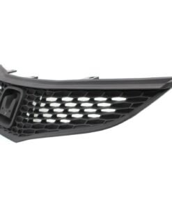 New Grille textured black plastic shell insert for 2009-2013 Honda Fit Base