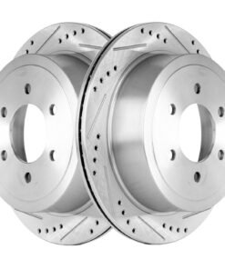 SureStop STPF27110060DS Rear Disc Brake 6 Lug for 2010-2011 Ford F-150 FWD/RWD