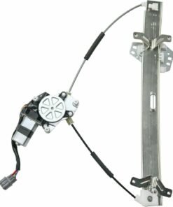 Power Window Regulator w/Motor Front LH Driver Side for 03-07 Honda Accord Sedan