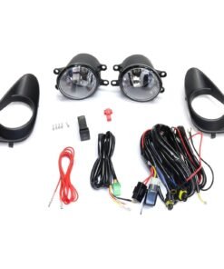 JC Whitney STYTY1214FL4 Fog Light Kit Set of 2 pc for 2012-2014 Yaris CE, L, LE