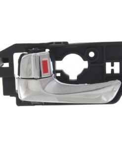 Rear Interior Door Handle chrome plastic left side for 2008-2010 Hyundai Sonata