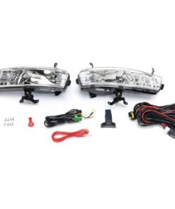 JC Whitney Front Fog Light Left and Right Side for 2006-2011 Hyundai Accent GLS