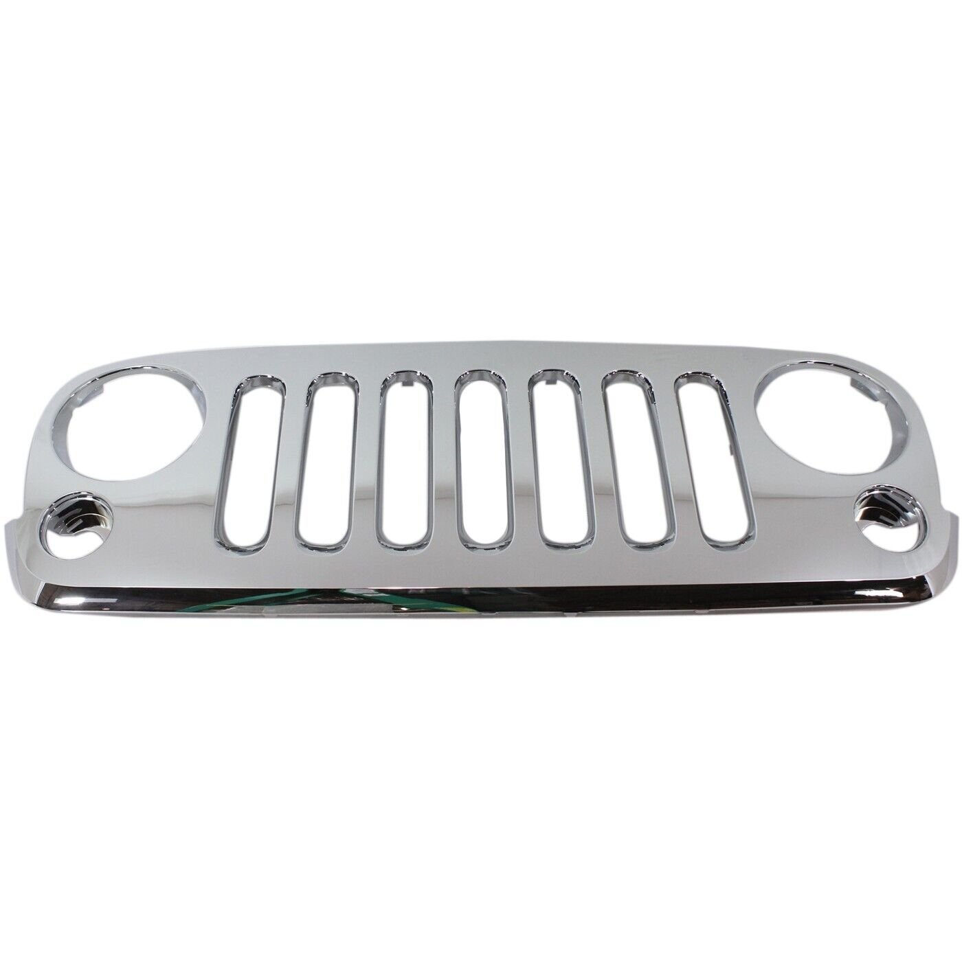 New Grille CH1200328 shell w/insert plastic for 2007-2016 Jeep Wrangler