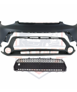 Bumper Cover Kit for 2014-2016 Kia Soul Front With Two Tone Paint CAPA 3pc