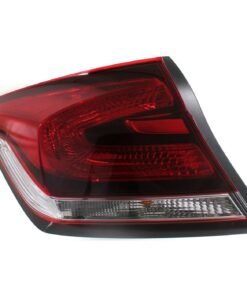 New Tail Light halogen left side for 2013-2015 Honda Civic EX, EX-L, LX, Si