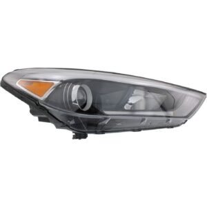 Headlight HY2503199 halogen clear lens right side for 2016-2018 Hyundai Tucson