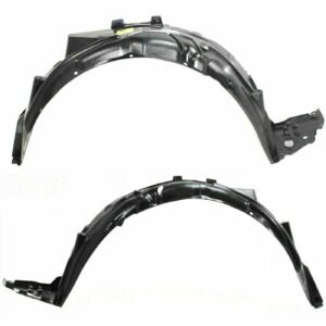 Front Fender Liners RH=LH w/ Pad for 06-11 Honda Civic, Driver & Passenger Side