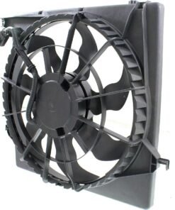 Cooling Fan for 2013-2014 & 2017-2018 Hyundai Santa Fe Sport 2.0T, Limited, SE