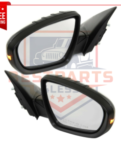 Set of 2 Manual Folding Power Mirrors, KI1321153 KI1320153 for 11-13 Kia Optima