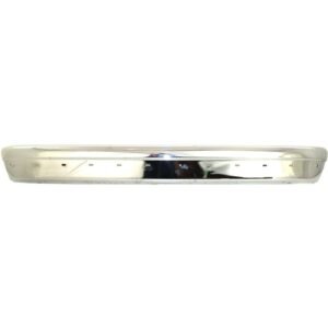 NEW Rear Bumper, Chrome Steel w/ Pad Holes for 2003-2004 Ford E-250