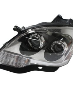 Headlight halogen clear lens left side CAPA for 2008-2012 GMC Acadia