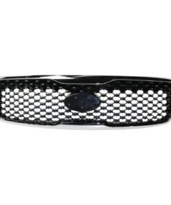 Grille chrome shell w/ gloss black insert CAPA for 2016-2018 Kia Sorento SX