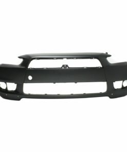 NEW Front Bumper Cover w/ Air Dam Holes, Plastic for 2008-2015 Mitsubishi Lancer